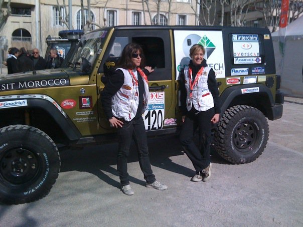 Delphine et Christine photo équipage