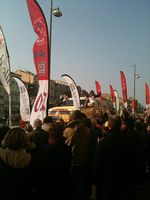 Alexandra et Nathalie sur le podium